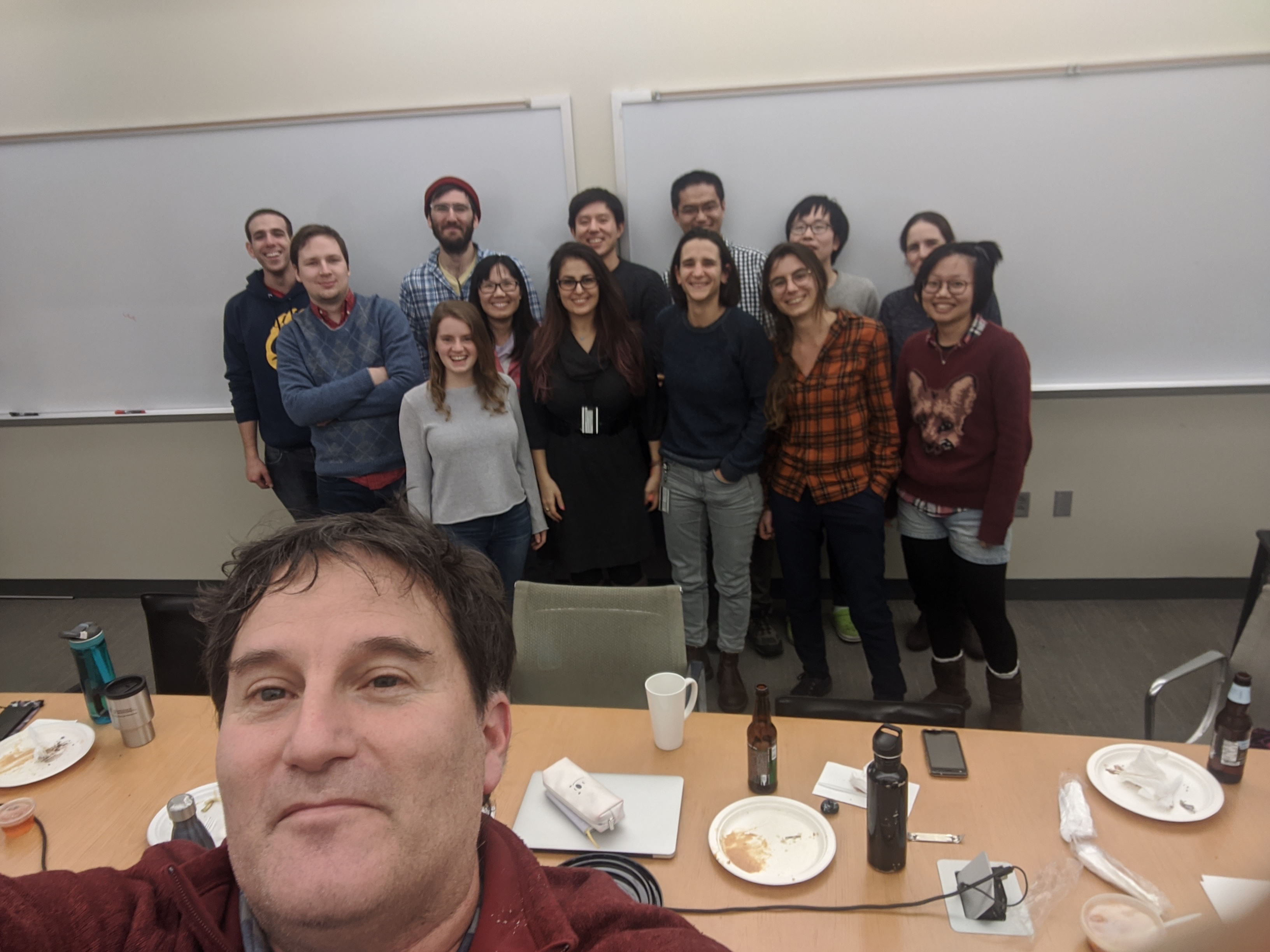 Group picture (selfie version)
